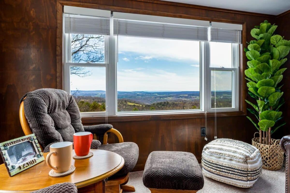 Mountaintop Views, Hot Tub, Deck, Fire Pit & Wifi Augusta Экстерьер фото