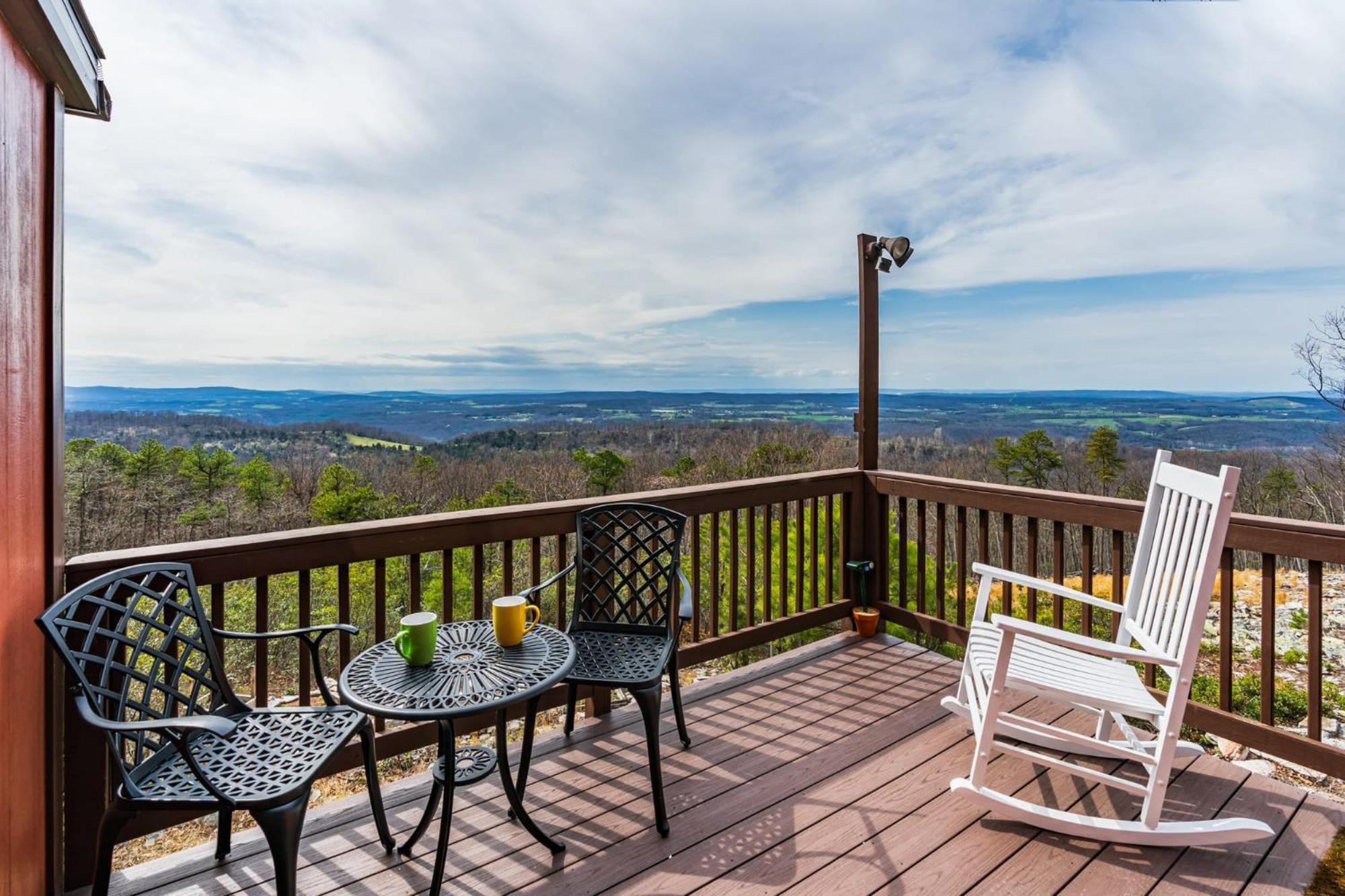 Mountaintop Views, Hot Tub, Deck, Fire Pit & Wifi Augusta Экстерьер фото